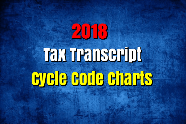 Irs Cycle Code Chart 2018