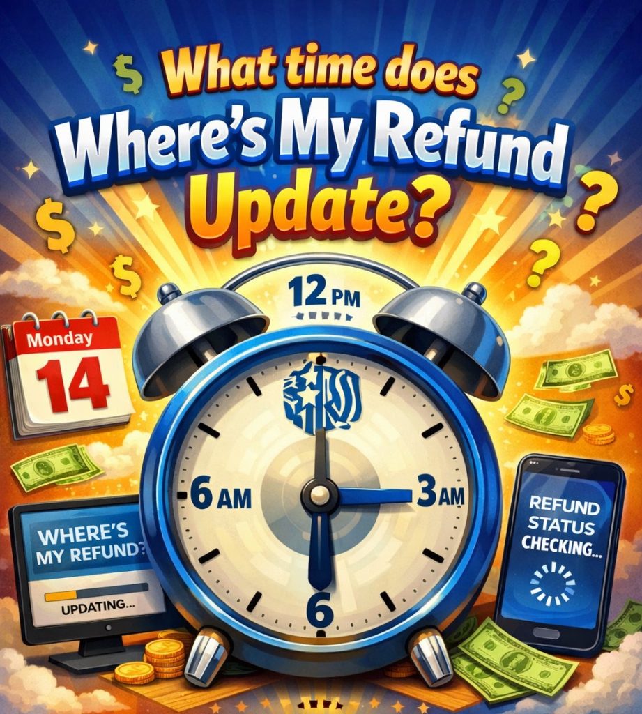 What Time Does Wheres My Refund Update 921x1024