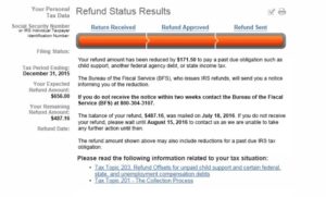 refund offsets refundtalk