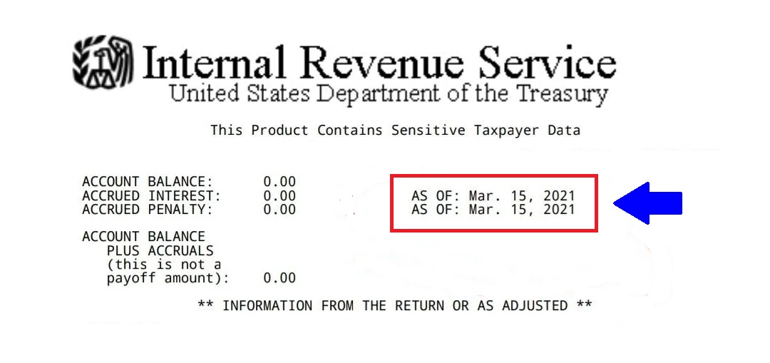 what-does-the-as-of-date-mean-on-tax-transcripts-where-s-my-refund