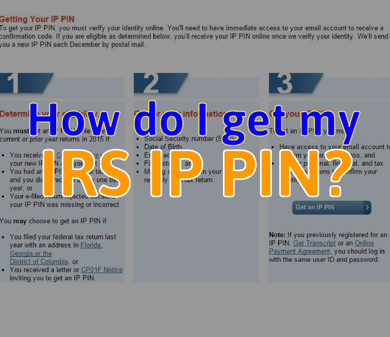 How do I get my IRS IP PIN? ⋆ Where's My Refund? Tax News & Information