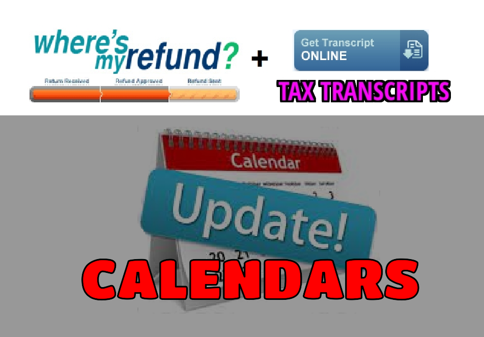 IRS Tax Refund Calendars