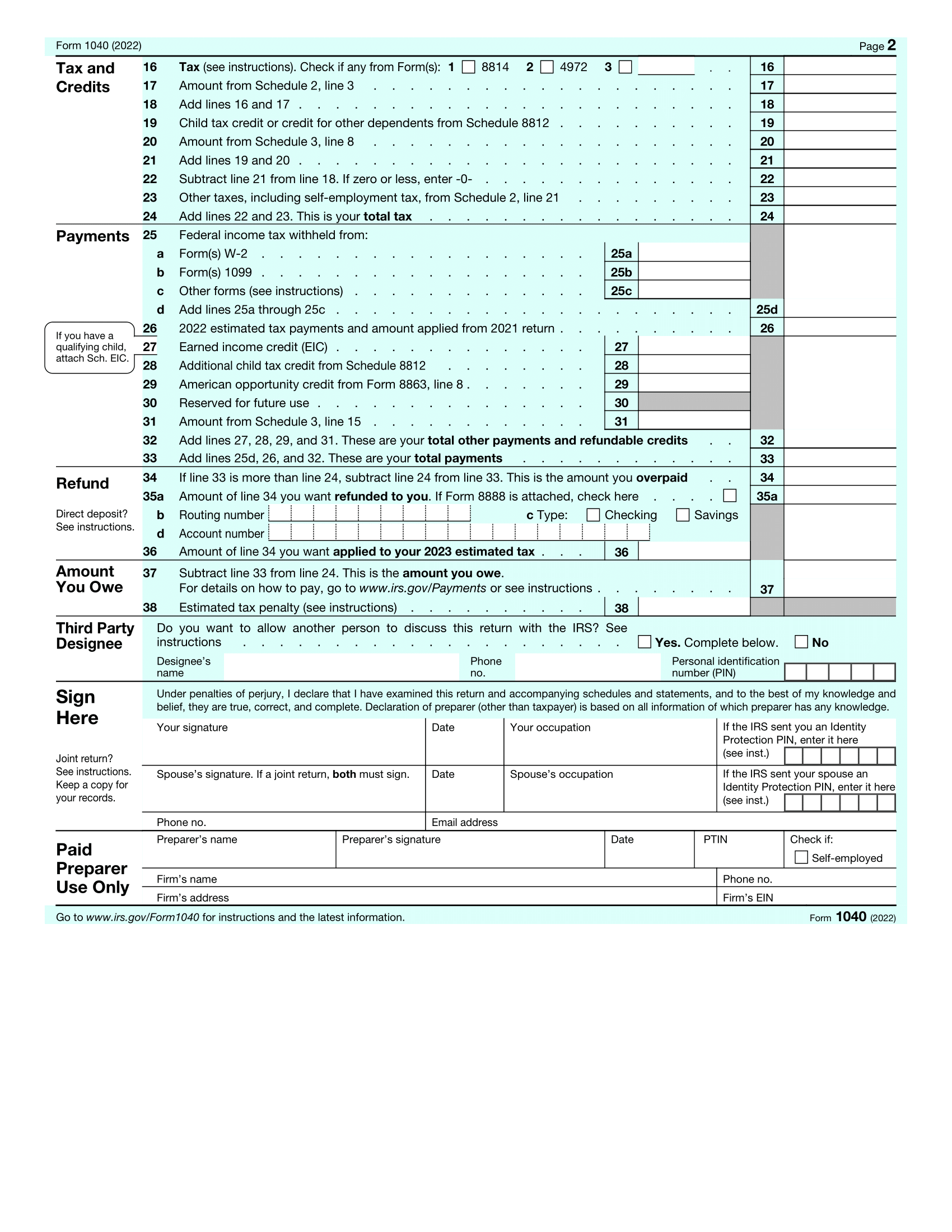 Tax Changes Effective for 2022 Returns ⋆ Where's My Refund? Tax News