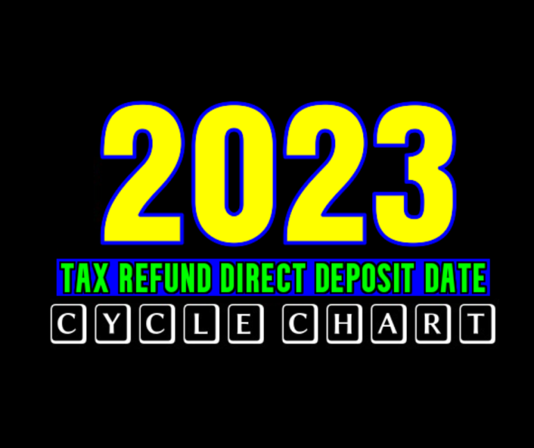 2023 IRS EFile Tax Refund Direct Deposit Dates ⋆ Where's My Refund