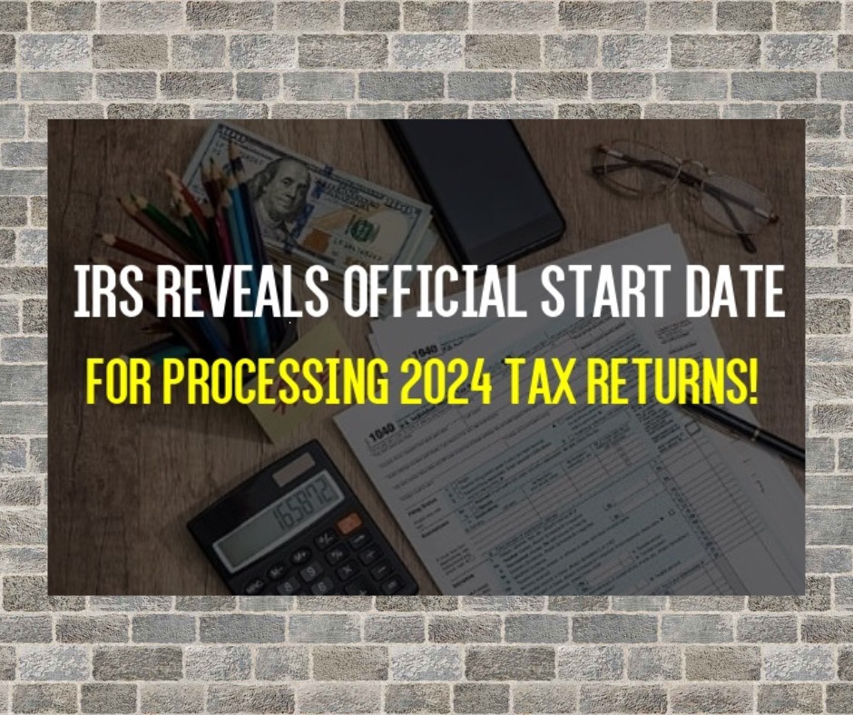 IRS Opening Day Set for the 2024 Tax Season ⋆ Where's My Refund? Tax