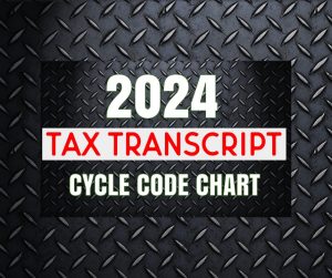 2024 IRS Processing Cycle Codes 300x251