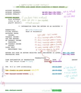 Tax Transcript Break Down 260x300