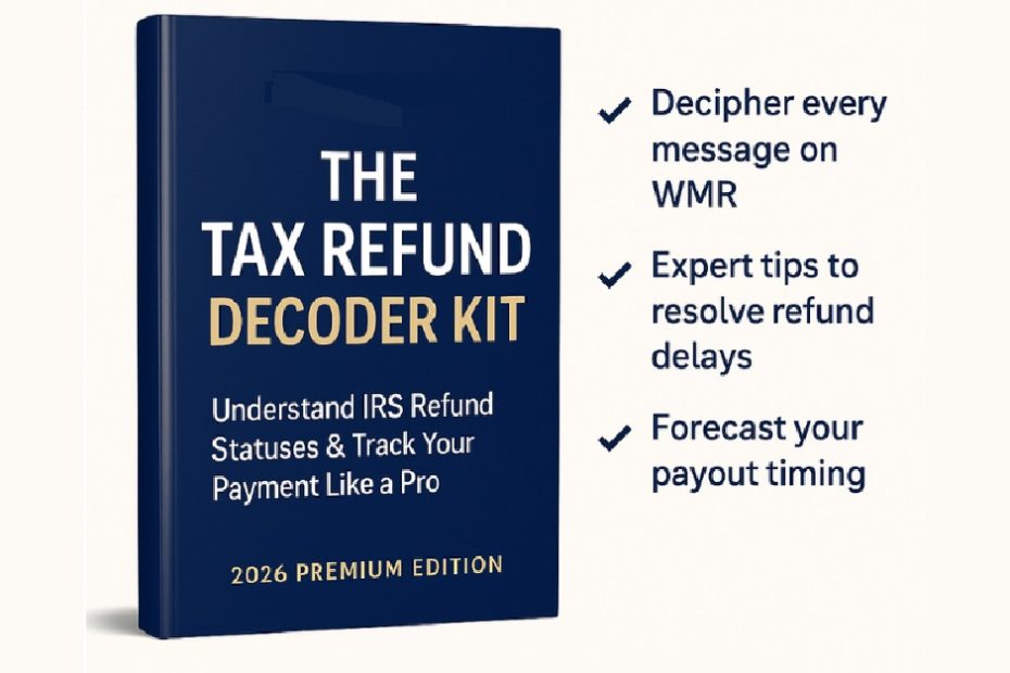 IRS Tax Refund Decoder Kit 2026.2 930x620