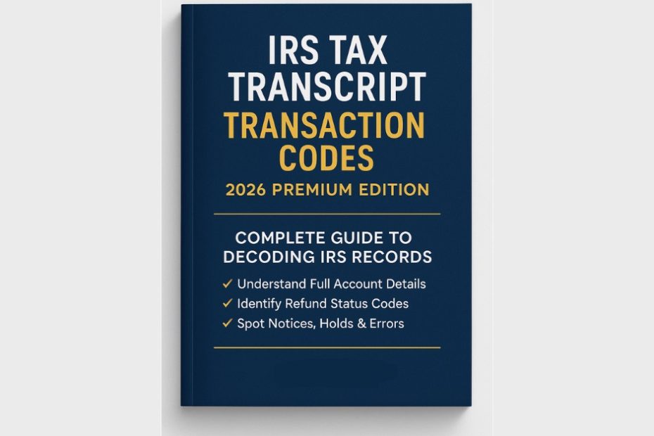 IRS Tax Transcript Transaction Codes 2026.2 930x620
