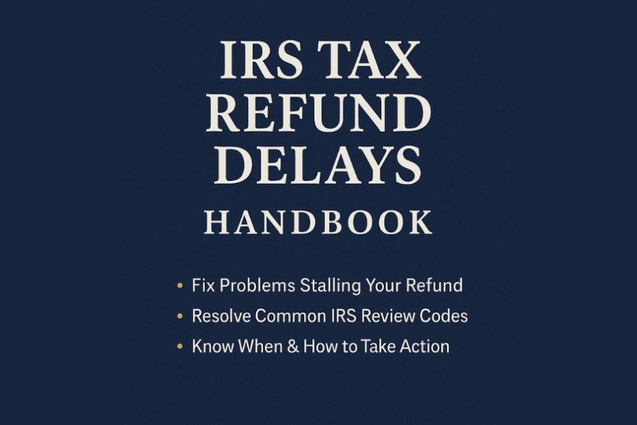 Tax Refund Delays Handbook2 930x620