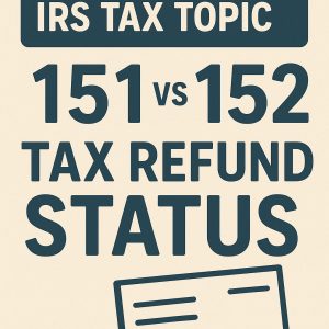 Tax Topic 151 Vs 152 300x300
