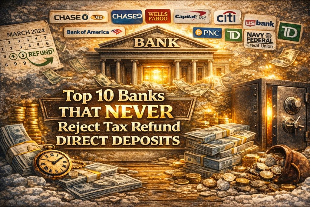 Top 10 Banks For Tax Refunds 1024x683