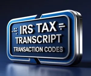 IRS Tax Transcript Transaction Codes Facebook