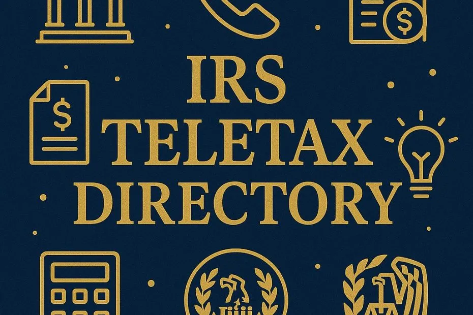 IRs TeleTax Directory